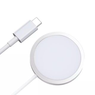 【純正互換品/動作確認済】Magsafe充電器　iPhoneワイヤレス充電(バッテリー/充電器)