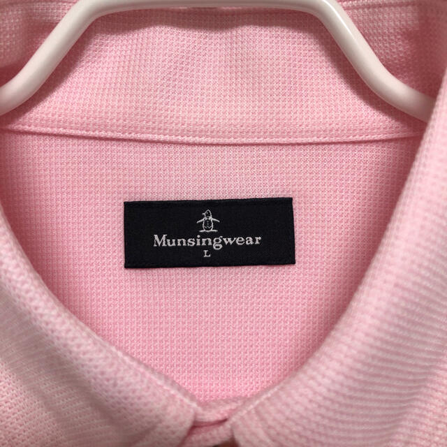 Munsingwear(マンシングウェア)のMunsing wear マンシングウェア ポロシャツ 美品 ゴルフ スポーツ/アウトドアのゴルフ(ウエア)の商品写真