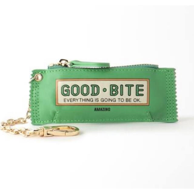 DEUXIEME CLASSE(ドゥーズィエムクラス)のGOODGRIEFグッドグリーフGOOD BITE MINI CASEグリーン レディースのファッション小物(キーケース)の商品写真