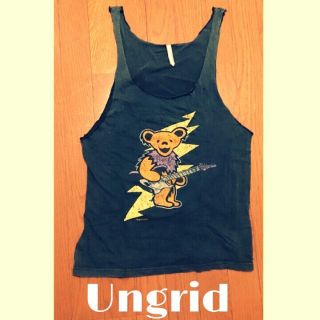 アングリッド(Ungrid)のUngrid☆デッドベアコラボT/T(Tシャツ(半袖/袖なし))