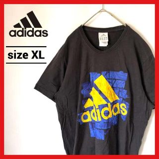 アディダス(adidas)の90s 古着 アディダス Tシャツ オーバーサイズ ビッグロゴ 三本線 XL(Tシャツ/カットソー(半袖/袖なし))