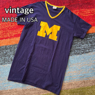 vintage Emerson Street USA製 Tシャツ チュニック(Tシャツ(半袖/袖なし))