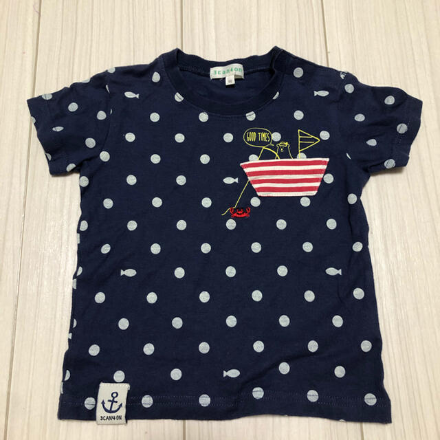 3can4on(サンカンシオン)の3カン4オン　半袖 Tシャツ　90 キッズ/ベビー/マタニティのキッズ服男の子用(90cm~)(Tシャツ/カットソー)の商品写真