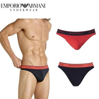 エンポリオアルマーニ(EMPORIO ARMANI)のEMPORIO ARMANI エンポリオアルマーニ　メンズTバック　ピンクM(その他)