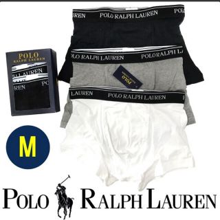 ポロラルフローレン(POLO RALPH LAUREN)のラルフローレン　ボクサーパンツ　メンズ　Ｍサイズ　3枚セット(ボクサーパンツ)