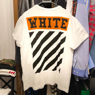 OFF-WHITE - 【off-white】オフホワイト/Tシャツ/白/M/美品の通販 by ...