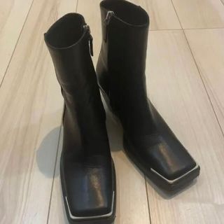ACNE - acne studios スクエアトゥブーツ 36サイズの通販 by 名前は