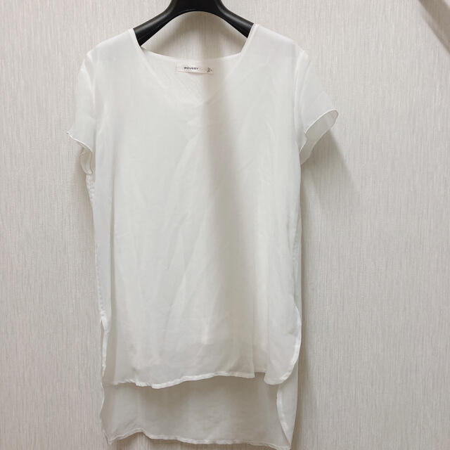 moussy(マウジー)のmoussy シアーTシャツ レディースのトップス(Tシャツ(半袖/袖なし))の商品写真