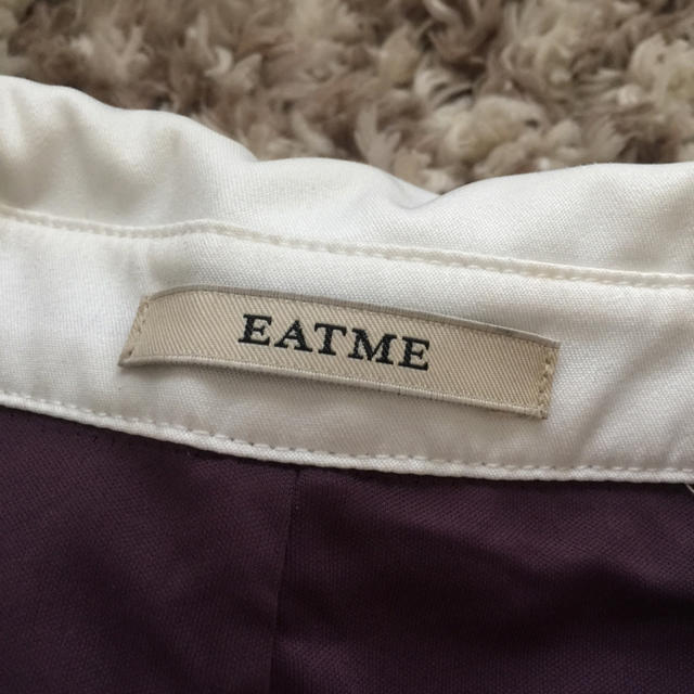 EATME(イートミー)のEATME コーデュロイ ワンピ パープル レディースのワンピース(ひざ丈ワンピース)の商品写真