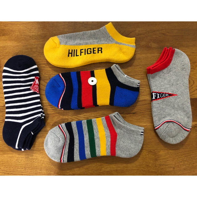 TOMMY HILFIGER(トミーヒルフィガー)の新品トミーヒルフィガーTOMMY HILFIGERレディース5足セット211 レディースのレッグウェア(ソックス)の商品写真