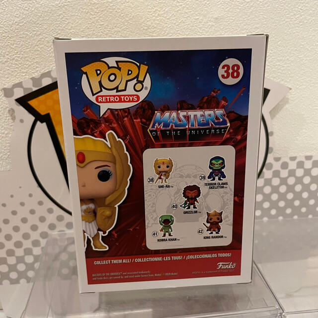 限定FUNKO POP! マスターオブザユニバース SHE-RA蓄光限定