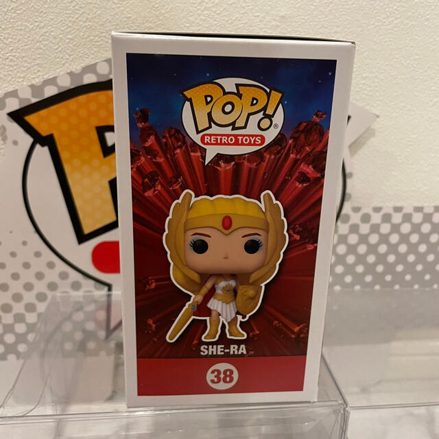 限定FUNKO POP! マスターオブザユニバース SHE-RA蓄光限定