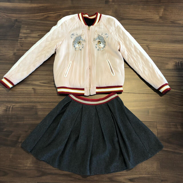 Chloe(クロエ)のChloe リバーシブルジャケット キッズ/ベビー/マタニティのキッズ服女の子用(90cm~)(ジャケット/上着)の商品写真