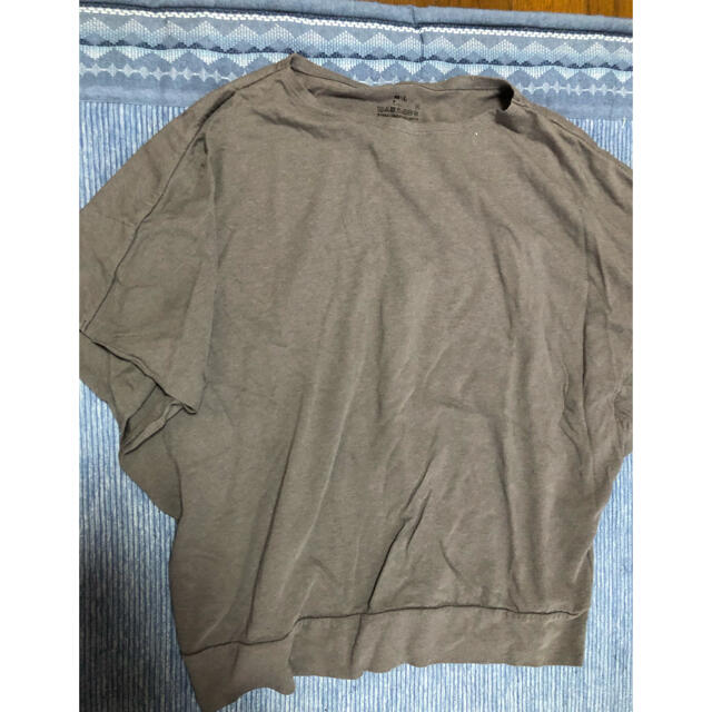 MUJI (無印良品)(ムジルシリョウヒン)の無印良品　ドルマンTシャツ レディースのトップス(Tシャツ(半袖/袖なし))の商品写真