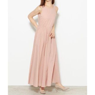 イエナ(IENA)の20SS MARIHA 夏のレディのドレス ワンピース ピンクベージュ(ロングワンピース/マキシワンピース)