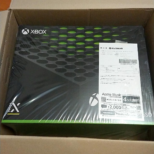 エンタメ/ホビーMicrosoft Xbox Series X 本体 マイクロソフト