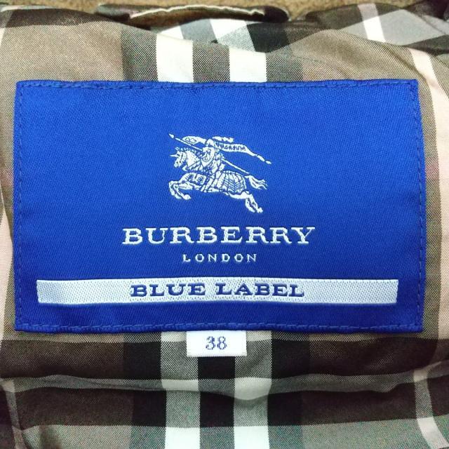 BURBERRY バーバリーブルーレーベル ダウンコート 38の通販 by ブランディア｜バーバリーブルーレーベルならラクマ BLUE LABEL - 通販セール