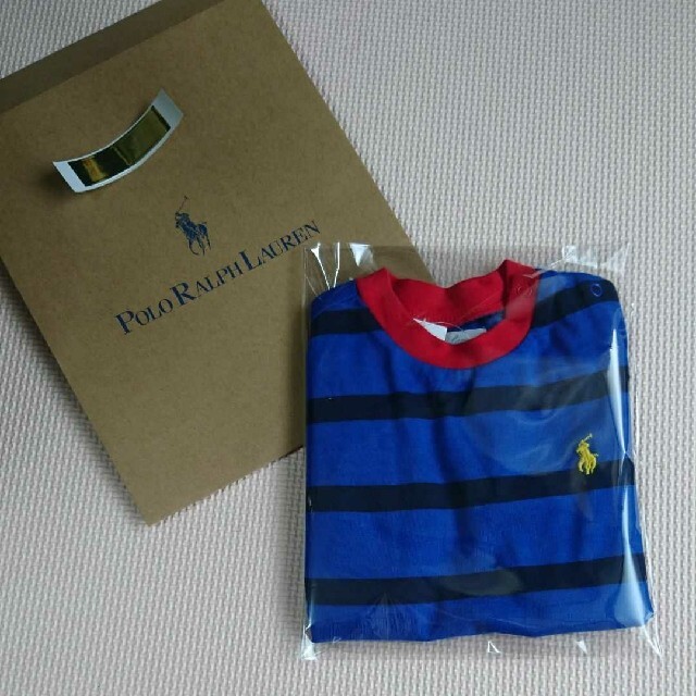 POLO RALPH LAUREN(ポロラルフローレン)のラルフローレン 出産祝い 男の子 80 Tシャツ キッズ/ベビー/マタニティのベビー服(~85cm)(Ｔシャツ)の商品写真