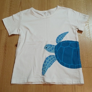 ムジルシリョウヒン(MUJI (無印良品))の無印良品  Tシャツ カメ 120cm(Tシャツ/カットソー)