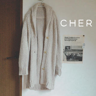 シェル(Cher)の31✳︎cher(ニットコート)