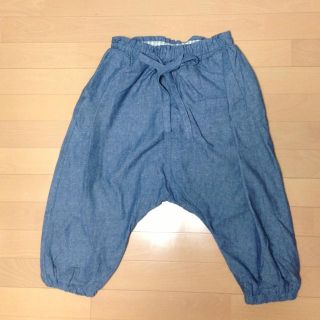 ハンジロー(HANJIRO)のデニム生地 サルエルパンツ(サルエルパンツ)