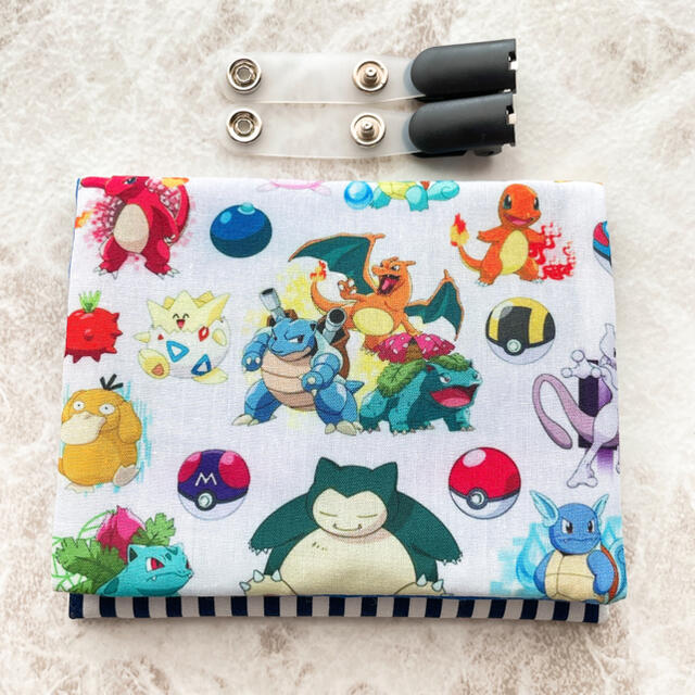 ポケモン♡移動ポケット♡ポケットポーチ♡男の子 ハンドメイドのキッズ/ベビー(外出用品)の商品写真