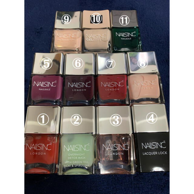 ネイル未使用未開封　Nails Inc カラー　ベース　トップコート　ネイルズインク