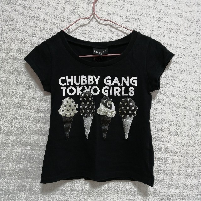 CHUBBYGANG(チャビーギャング)のCHUBBYGANG　Ｔシャツ　アイス キッズ/ベビー/マタニティのキッズ服女の子用(90cm~)(Tシャツ/カットソー)の商品写真