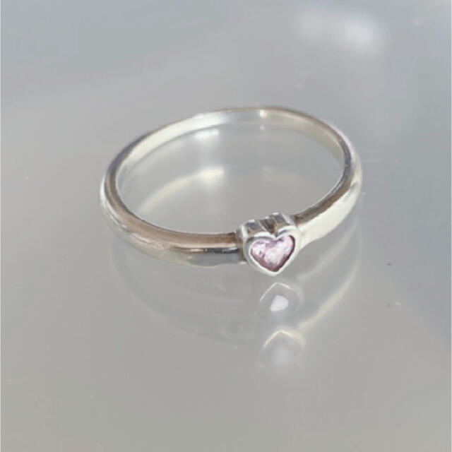 シルバー 925 リング ハート ジルコニア 指輪 刻印あり レディースのアクセサリー(リング(指輪))の商品写真