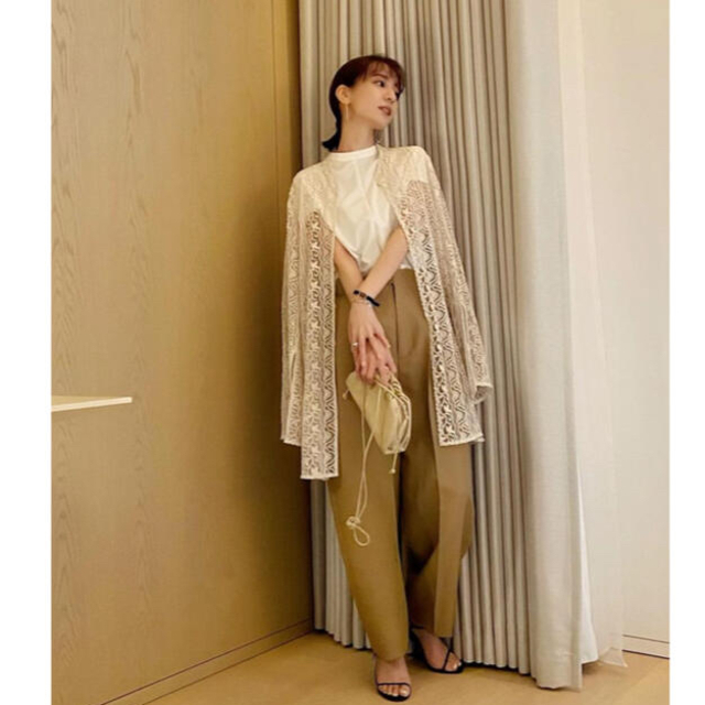 louren center press cocoon pants