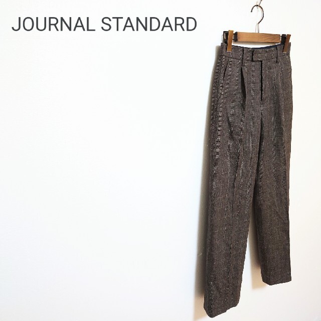 JOURNAL STANDARD(ジャーナルスタンダード)の【JOURNAL STANDARD】ウールチェックパンツ レディースのパンツ(カジュアルパンツ)の商品写真