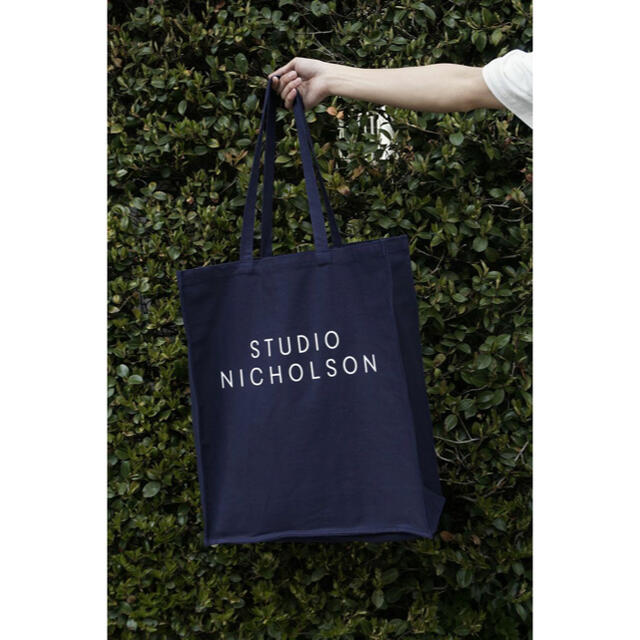 1LDK SELECT(ワンエルディーケーセレクト)の【新品】STUDIO NICHOLSON Cotton Canvas Tote メンズのバッグ(トートバッグ)の商品写真