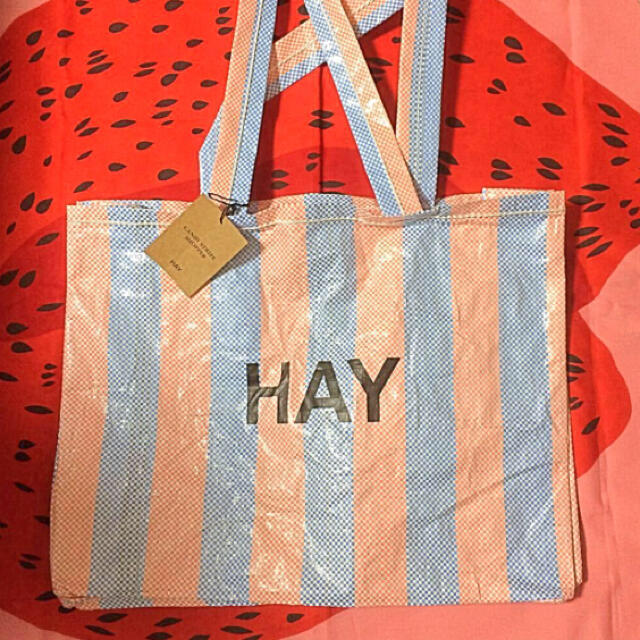 Francfranc(フランフラン)の♡HAY キャンディ ストラップ バッグ ヘイ ショッパー エコバッグ  レディースのバッグ(エコバッグ)の商品写真