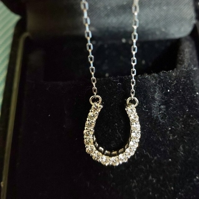 プラチナ900  ダイヤモンド0.3ct Gカラー３EX レディースのアクセサリー(ネックレス)の商品写真