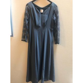 アメリヴィンテージ(Ameri VINTAGE)のameri vintage レーススリーブドレス(ロングドレス)