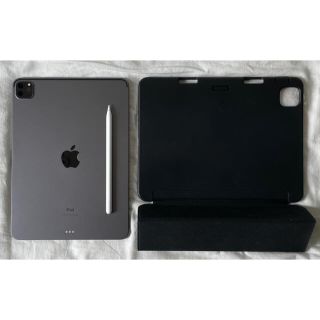 アップル(Apple)の【美品】iPad Pro 11インチ 256GB スペースグレー (タブレット)