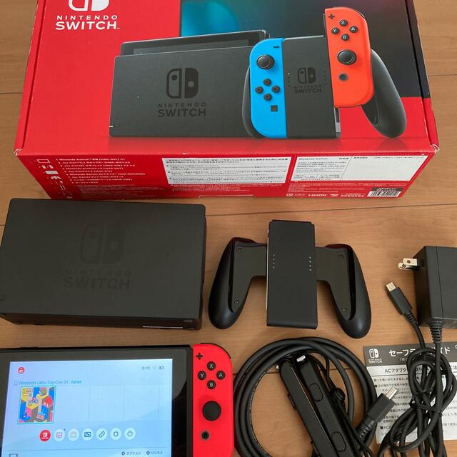 Nintendo Switch JOY-CON(L)(R) 本体セット動作品 - 携帯用ゲーム機本体