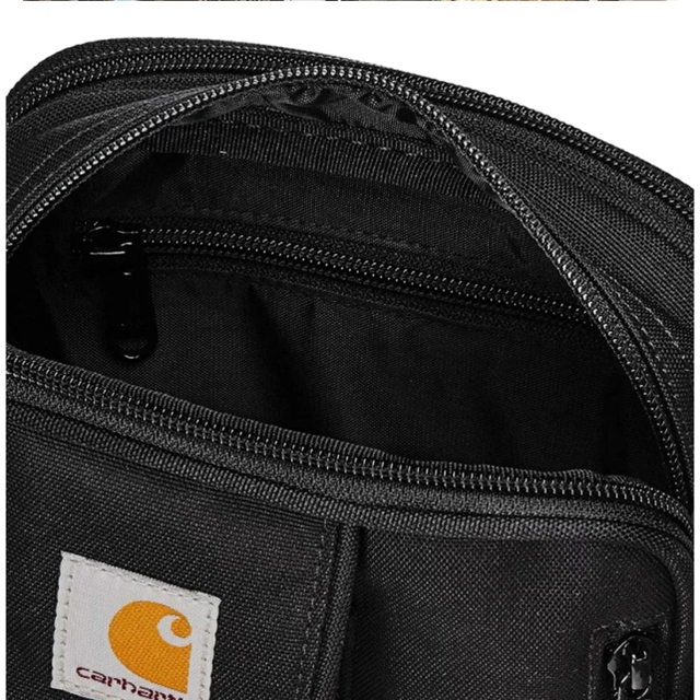 carhartt(カーハート)のCarhartt ショルダーバッグ黒 メンズのバッグ(ショルダーバッグ)の商品写真
