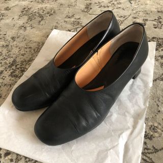 ショセ(chausser)のchausser ショセ　牛革パンプス　黒(ハイヒール/パンプス)