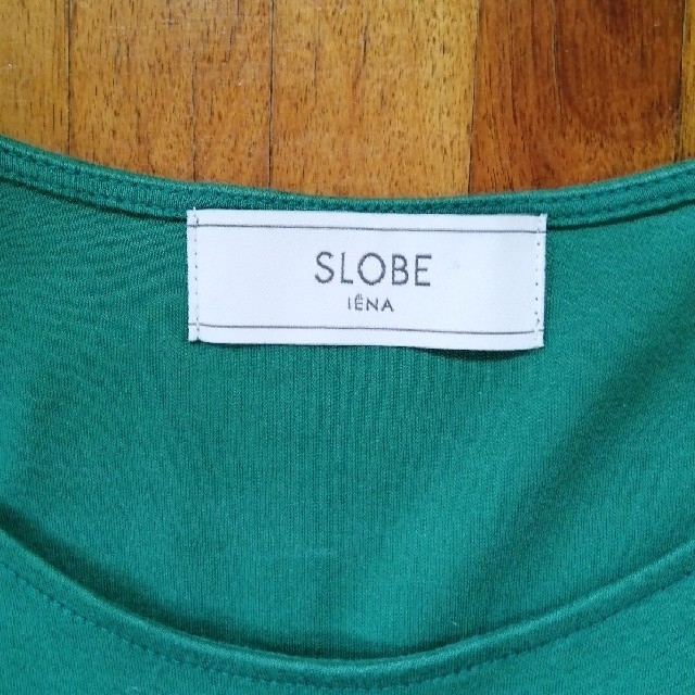 SLOBE IENA(スローブイエナ)のSLOBE IÉNA  スローブ イエナ    袖メローフリル Tシャツ レディースのトップス(Tシャツ(半袖/袖なし))の商品写真