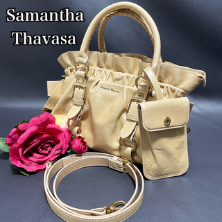 サマンサタバサ(Samantha Thavasa)の【3点セット】2way サマンサタバサ ハンドバッグ ショルダーバッグ リボン(ショルダーバッグ)