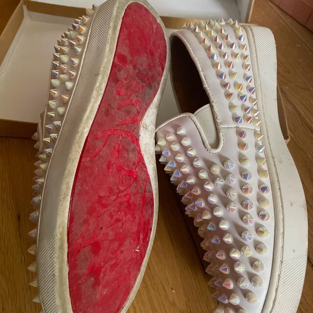 Christian Louboutin(クリスチャンルブタン)のスタッズ スニーカー👟 最終値下げ！ メンズの靴/シューズ(スニーカー)の商品写真