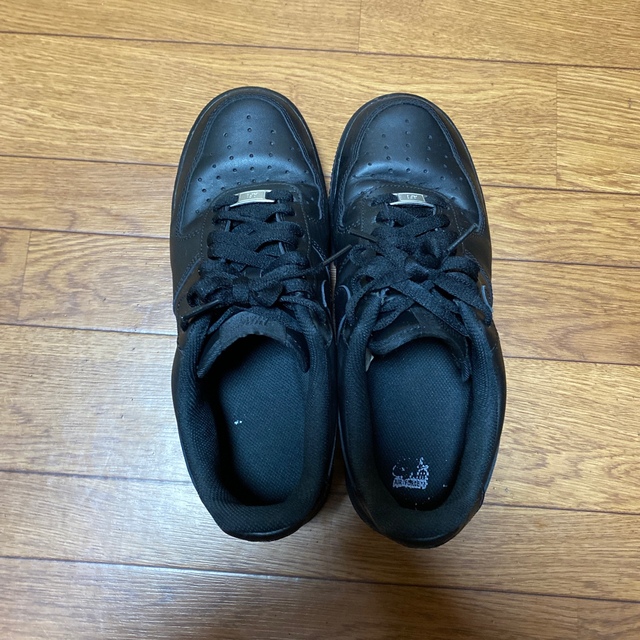NIKE(ナイキ)のエアフォース1 黒 ブラック　 メンズの靴/シューズ(スニーカー)の商品写真