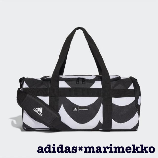 marimekko(マリメッコ)の【新品未使用】マリメッコ × adidas ライネ ダッフルバッグ S  レディースのバッグ(ボストンバッグ)の商品写真