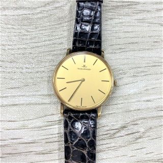 ジャガールクルト(Jaeger-LeCoultre)の【チョロ様】大セール❗✨ジャガールクルト　K18　メンズ　腕時計(腕時計(アナログ))