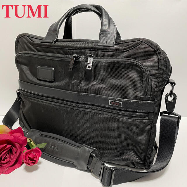 TUMI ビジネスバッグ alpha2 オーガナイザー ポートフォリオ ブリーフ