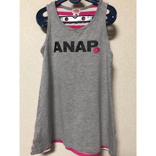 アナップ(ANAP)のキッズ　タンクトップ   ANAP  120(Tシャツ/カットソー)