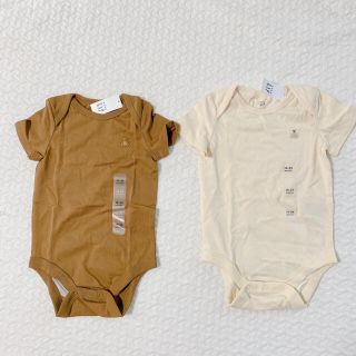 ベビーギャップ(babyGAP)の★新品　GAPbaby ブラナンベア　半袖ロンパース2枚セット(ロンパース)