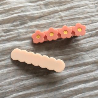 キャラメルベビー&チャイルド(Caramel baby&child )の♡新品未使用hair clip set♡(バレッタ/ヘアクリップ)