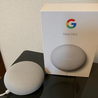 グーグル(Google)のGoogle Nest mini 第2世代(中古品)(スピーカー)